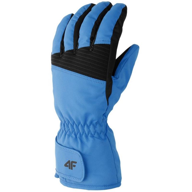 4F Mens Ski Gloves Blue